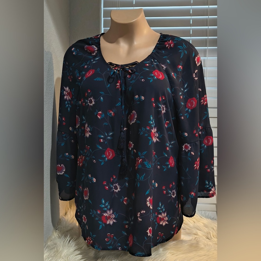 Faded Glory Women’s 1X Generous Fit Top